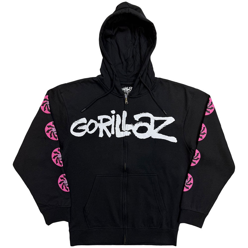 Gorillaz - Repeat Pazuzu Vest met capuchon - Grijs
